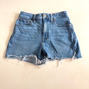 Madewell Curvy Perfect Jean Short 27